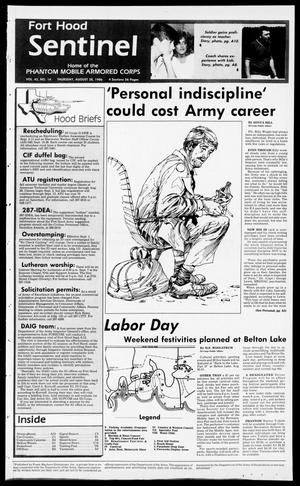 The Fort Hood Sentinel (Temple, Tex.), Vol. 45, No. 14, Ed. 1 Thursday, August 28, 1986