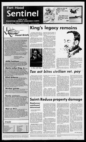 The Fort Hood Sentinel (Temple, Tex.), Vol. 45, No. 33, Ed. 1 Thursday, January 15, 1987
