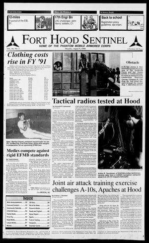 The Fort Hood Sentinel (Temple, Tex.), Vol. 50, No. 3, Ed. 1 Thursday, August 9, 1990