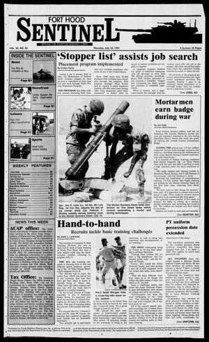 The Fort Hood Sentinel (Temple, Tex.), Vol. 50, No. 50, Ed. 1 Thursday, July 18, 1991