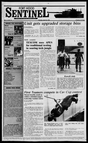 The Fort Hood Sentinel (Temple, Tex.), Vol. 51, No. 37, Ed. 1 Thursday, April 23, 1992