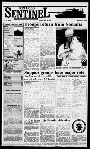The Fort Hood Sentinel (Temple, Tex.), Vol. 52, No. 43, Ed. 1 Thursday, June 24, 1993