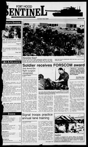 The Fort Hood Sentinel (Temple, Tex.), Vol. 53, No. 34, Ed. 1 Thursday, April 28, 1994