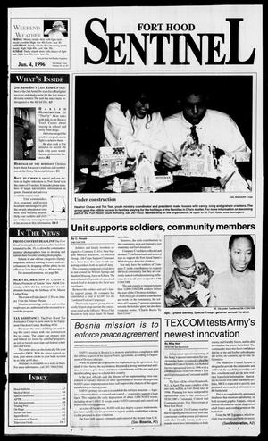 The Fort Hood Sentinel (Temple, Tex.), Vol. 54, No. 67, Ed. 1 Thursday, January 4, 1996