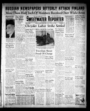 Sweetwater Reporter (Sweetwater, Tex.), Vol. 43, No. 175, Ed. 1 Wednesday, November 29, 1939