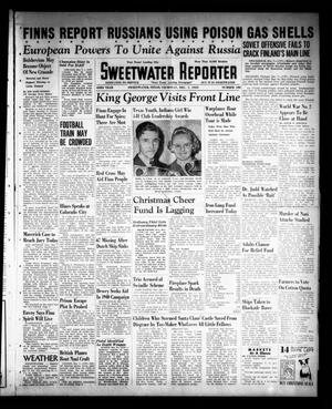 Sweetwater Reporter (Sweetwater, Tex.), Vol. 43, No. 182, Ed. 1 Thursday, December 7, 1939