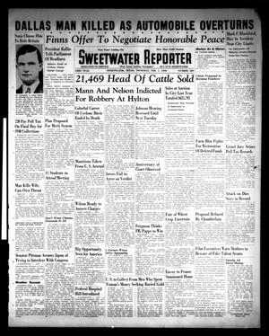 Sweetwater Reporter (Sweetwater, Tex.), Vol. 43, No. 229, Ed. 1 Thursday, February 1, 1940