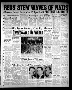 Primary view of object titled 'Sweetwater Reporter (Sweetwater, Tex.), Vol. 45, No. 301, Ed. 1 Friday, July 24, 1942'.
