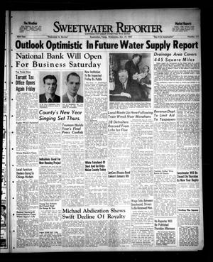 Sweetwater Reporter (Sweetwater, Tex.), Vol. 50, No. 311, Ed. 1 Wednesday, December 31, 1947