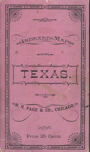 Primary view of object titled 'Map of Texas [Accompanying Text].'.