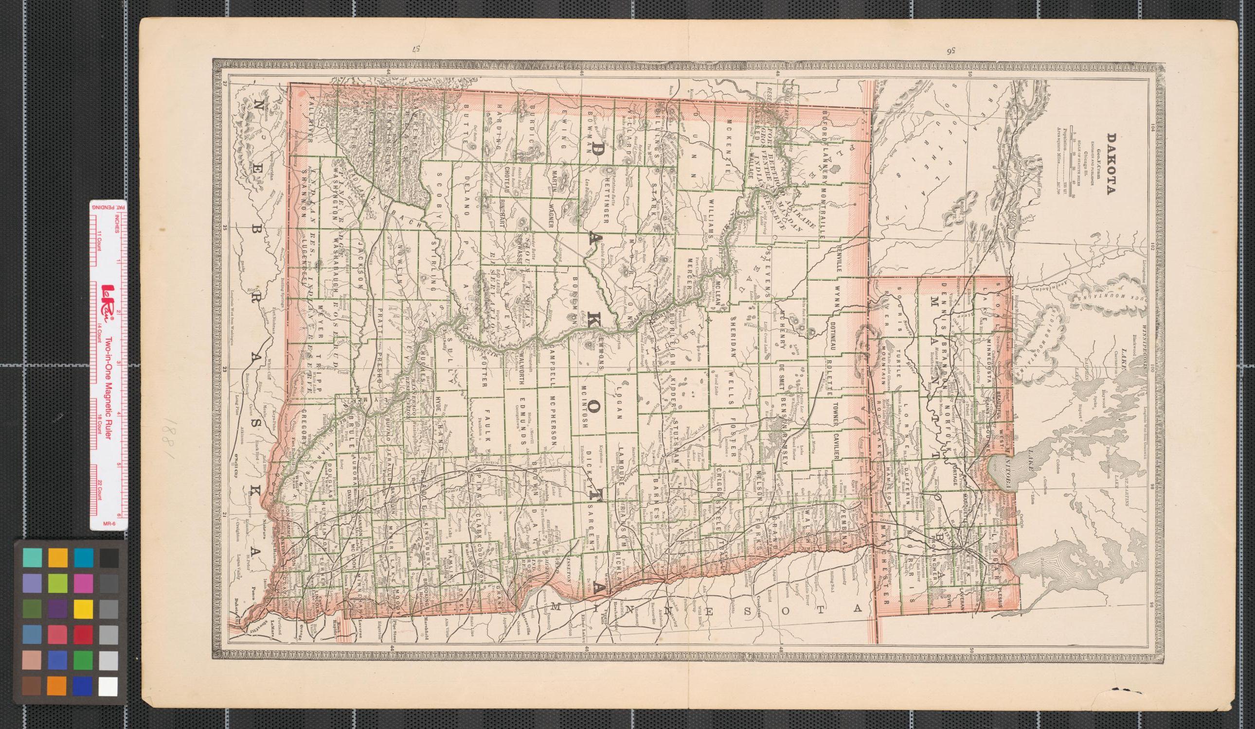 [Maps of Dakota, Minnesota, and North Carolina]
                                                
                                                    [Sequence #]: 1 of 2
                                                