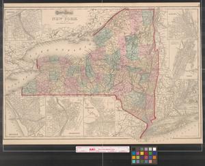 [Maps of New York, Connecticut, and New York City]