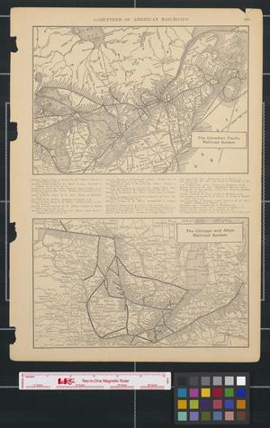 [Railroad Maps for Canada, Chicago, New Jersey, Ohio, and Surrounding Areas]