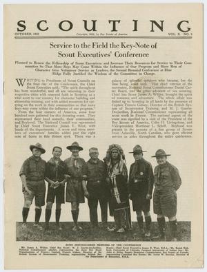 Scouting, Volume 10, Number 9, October 1922