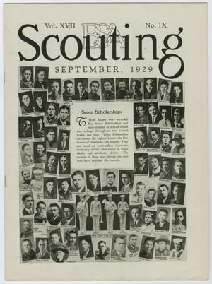 Scouting, Volume 17, Number 9, September 1929