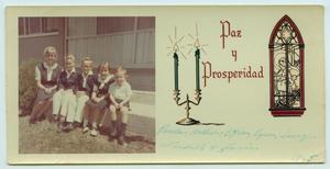 Primary view of object titled '[Tarver Family Christmas Card, 1965]'.