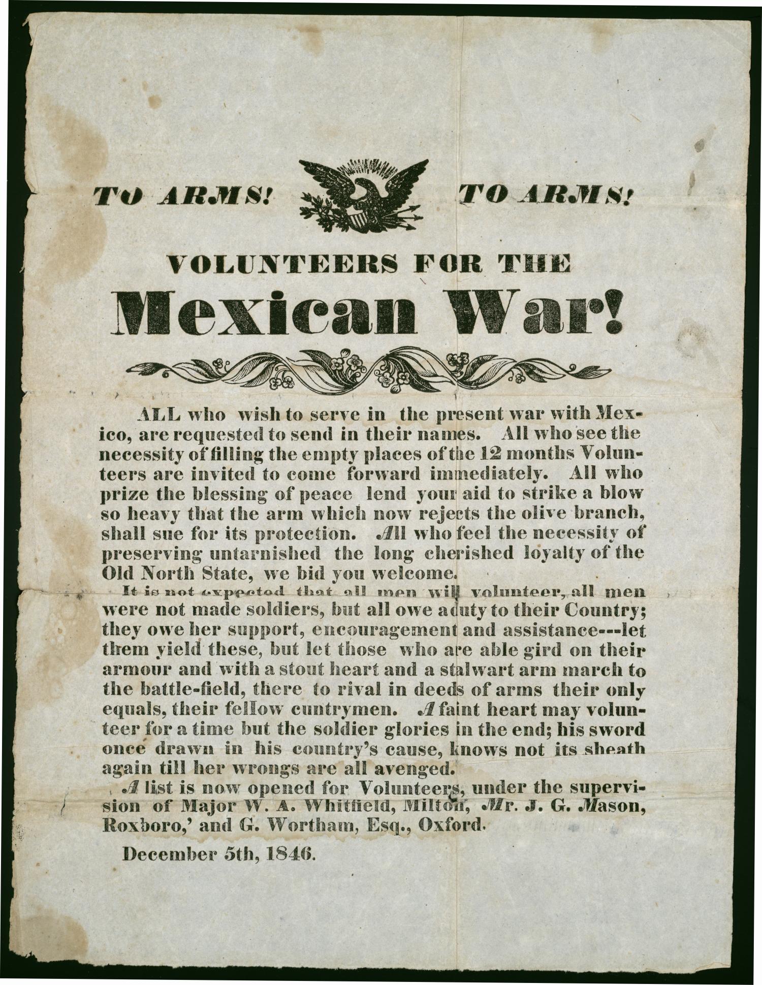 mexican american war argumentative essay