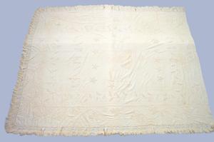 Primary view of object titled 'Bedspread'.