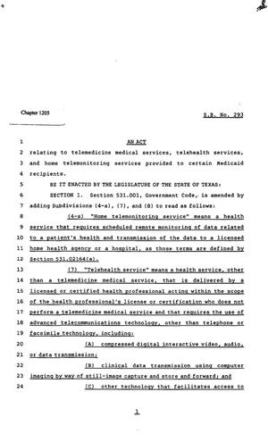 82nd Texas Legislature, Regular Session, Senate Bill 293, Chapter 1205