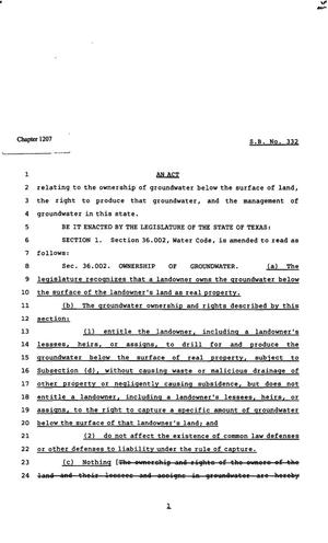 82nd Texas Legislature, Regular Session, Senate Bill 332, Chapter 1207