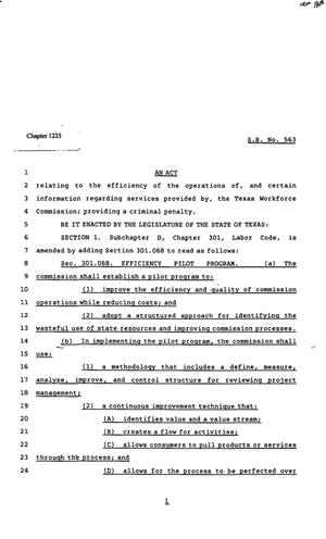 82nd Texas Legislature, Regular Session, Senate Bill 563, Chapter 1225