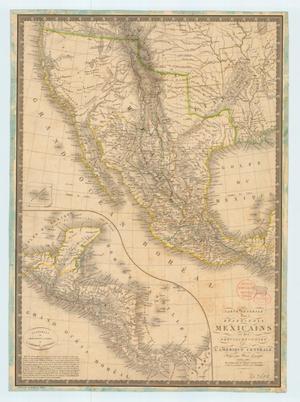 "Carte Generale des Etats - Unis Mexicains et des Provinces - Unies de L'Amerique Centrale"