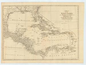 "A Map of the West Indies and Middle Continent of America from the latest observations by John Blair L.L.D. & F.R.S. as a Supplement to his Tables of Chronology."