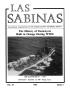 Thumbnail image of item number 1 in: 'Las Sabinas, Volume 15, Number 3, July 1989'.