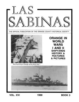 Primary view of object titled 'Las Sabinas, Volume 16, Number 3, July 1990'.