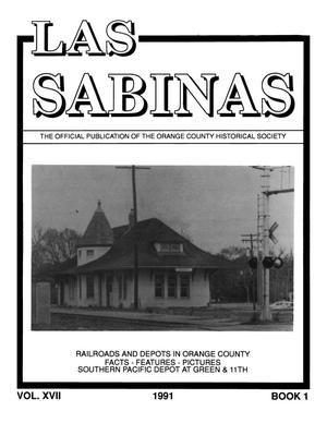 Primary view of object titled 'Las Sabinas, Volume 17, Number 1, January 1991'.