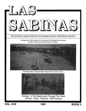 Primary view of object titled 'Las Sabinas, Volume 17, Number 2, April 1991'.