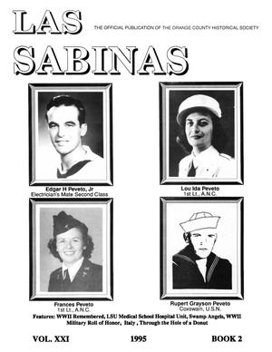 Primary view of object titled 'Las Sabinas, Volume 21, Number 2, April 1995'.