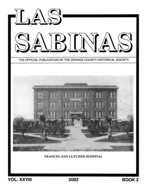 Primary view of object titled 'Las Sabinas, Volume 28, Number 2, 2002'.
