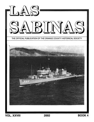 Primary view of object titled 'Las Sabinas, Volume 28, Number 4, 2002'.