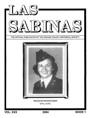 Las Sabinas, Volume 30, Number 1, 2004
