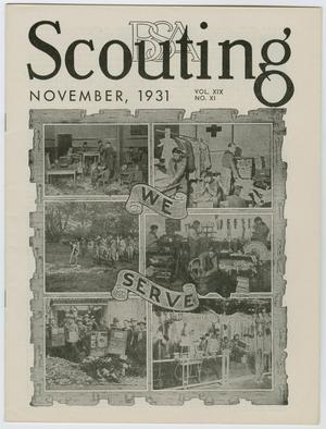 Scouting, Volume 19, Number 11, November 1931