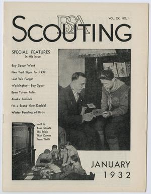 Scouting, Volume 20, Number 1, January 1932