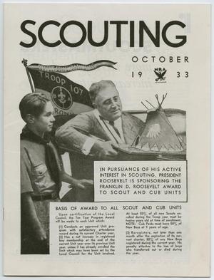 Scouting, Volume 21, Number 9, October 1933