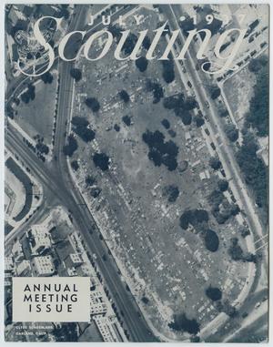Primary view of object titled 'Scouting, Volume 25, Number 7, July 1937'.