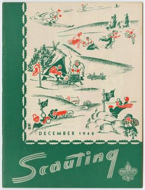 Primary view of object titled 'Scouting, Volume 36, Number 10, December 1948'.