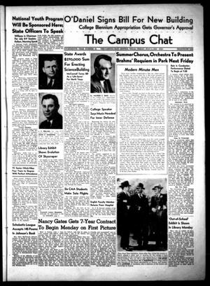 The Campus Chat (Denton, Tex.), Vol. 15, No. 31, Ed. 1 Friday, July 4, 1941