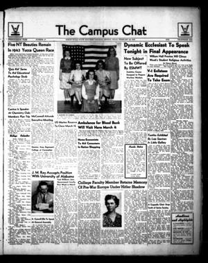 The Campus Chat (Denton, Tex.), Vol. 26, No. 19, Ed. 1 Friday, February 26, 1943
