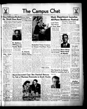 The Campus Chat (Denton, Tex.), Vol. 26, No. 24, Ed. 1 Friday, April 9, 1943
