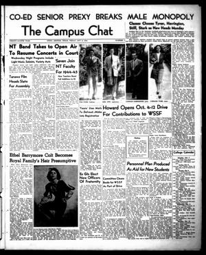 The Campus Chat (Denton, Tex.), Vol. 28, No. 3, Ed. 1 Friday, October 6, 1944