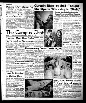 The Campus Chat (Denton, Tex.), Vol. 35, No. 16, Ed. 1 Wednesday, November 14, 1951