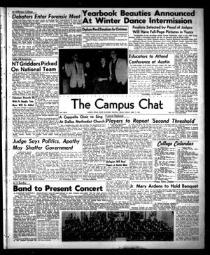 The Campus Chat (Denton, Tex.), Vol. 35, No. 21, Ed. 1 Friday, December 7, 1951