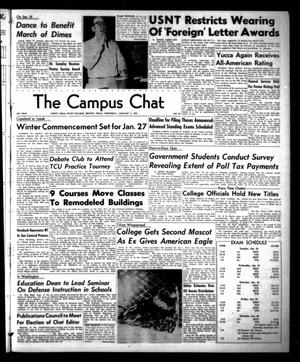 The Campus Chat (Denton, Tex.), Vol. 35, No. 25, Ed. 1 Wednesday, January 9, 1952