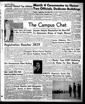 The Campus Chat (Denton, Tex.), Vol. 35, No. 27, Ed. 1 Wednesday, February 6, 1952