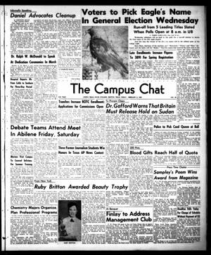 The Campus Chat (Denton, Tex.), Vol. 35, No. 28, Ed. 1 Friday, February 8, 1952