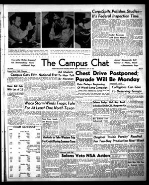 The Campus Chat (Denton, Tex.), Vol. 36, No. 51, Ed. 1 Wednesday, May 13, 1953